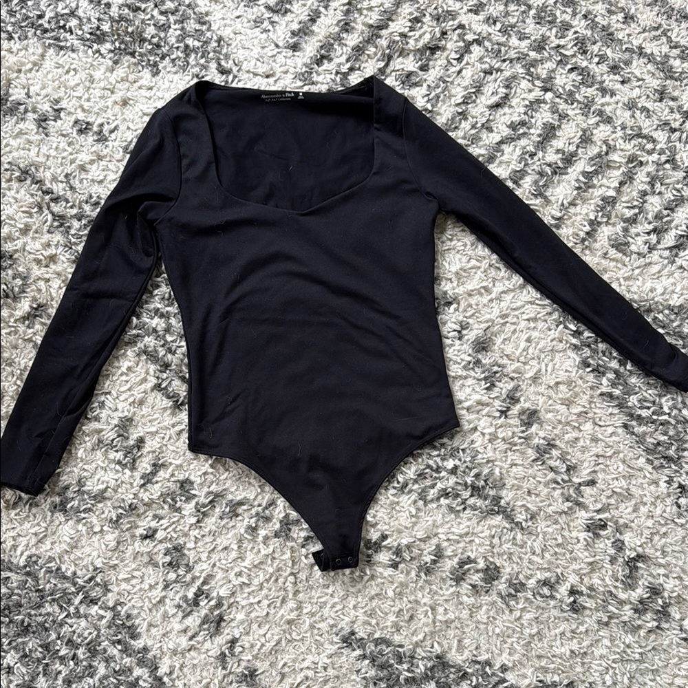 Black Long Sleeve Bodysuit